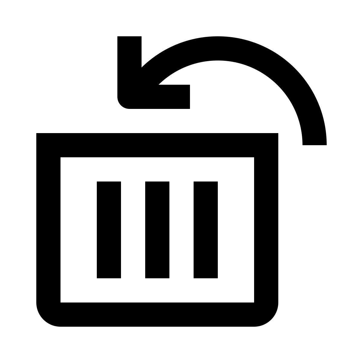 trash bin icon