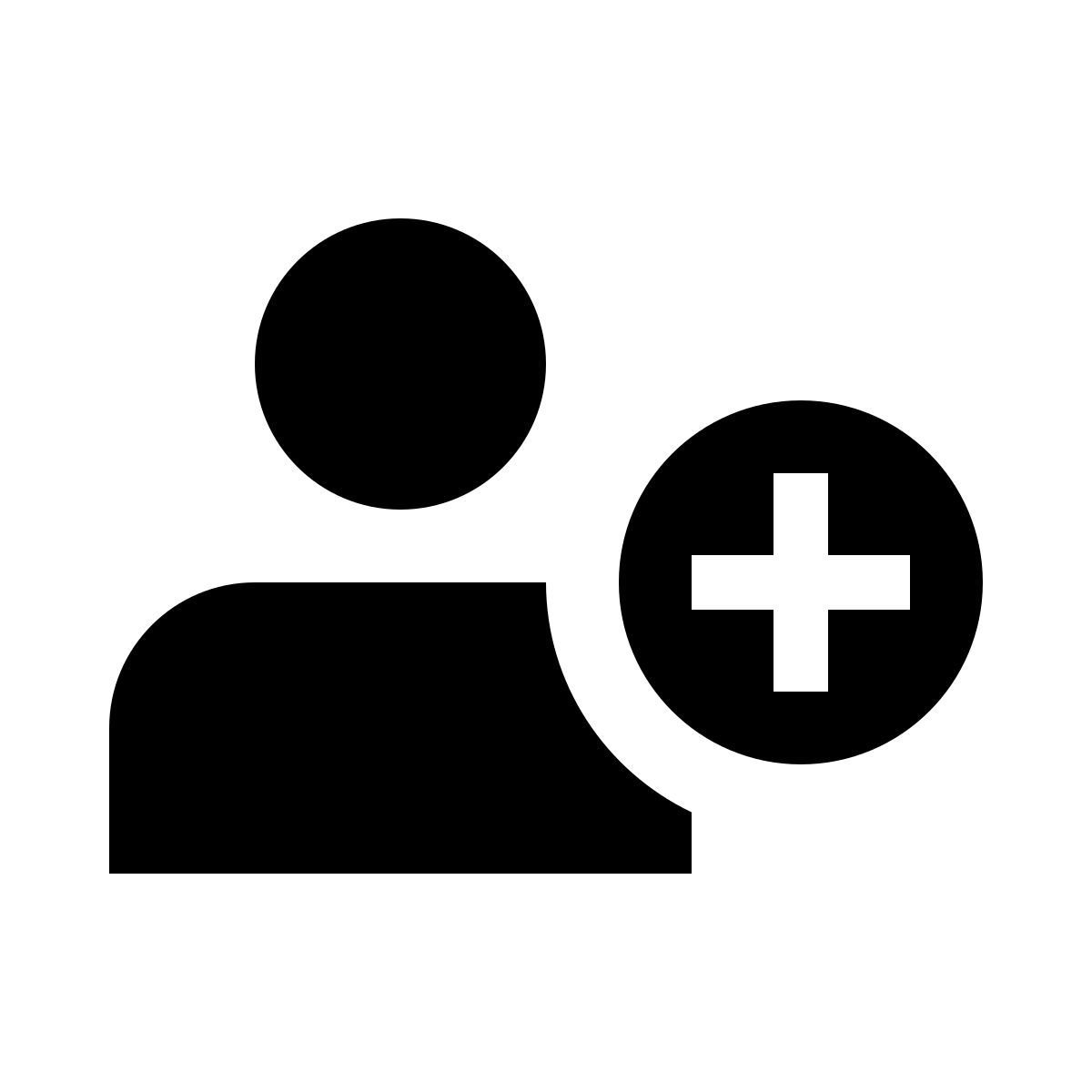 add user icon