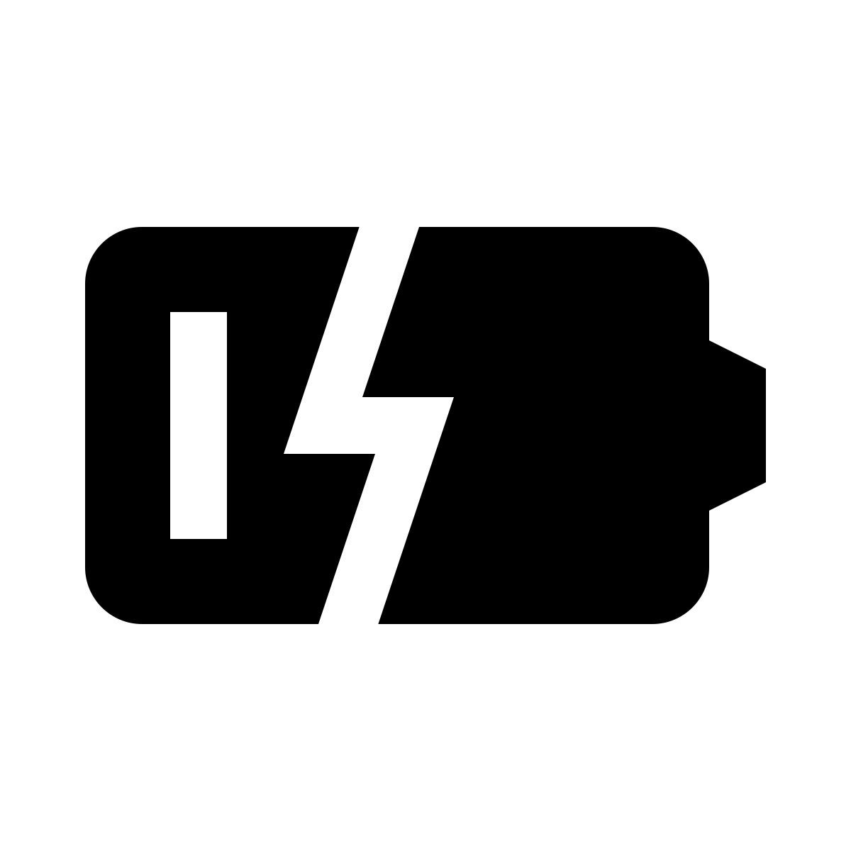 niedriger batteriestand icon