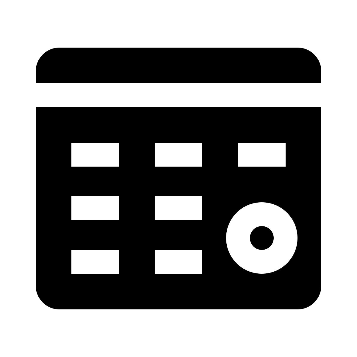 日历 icon
