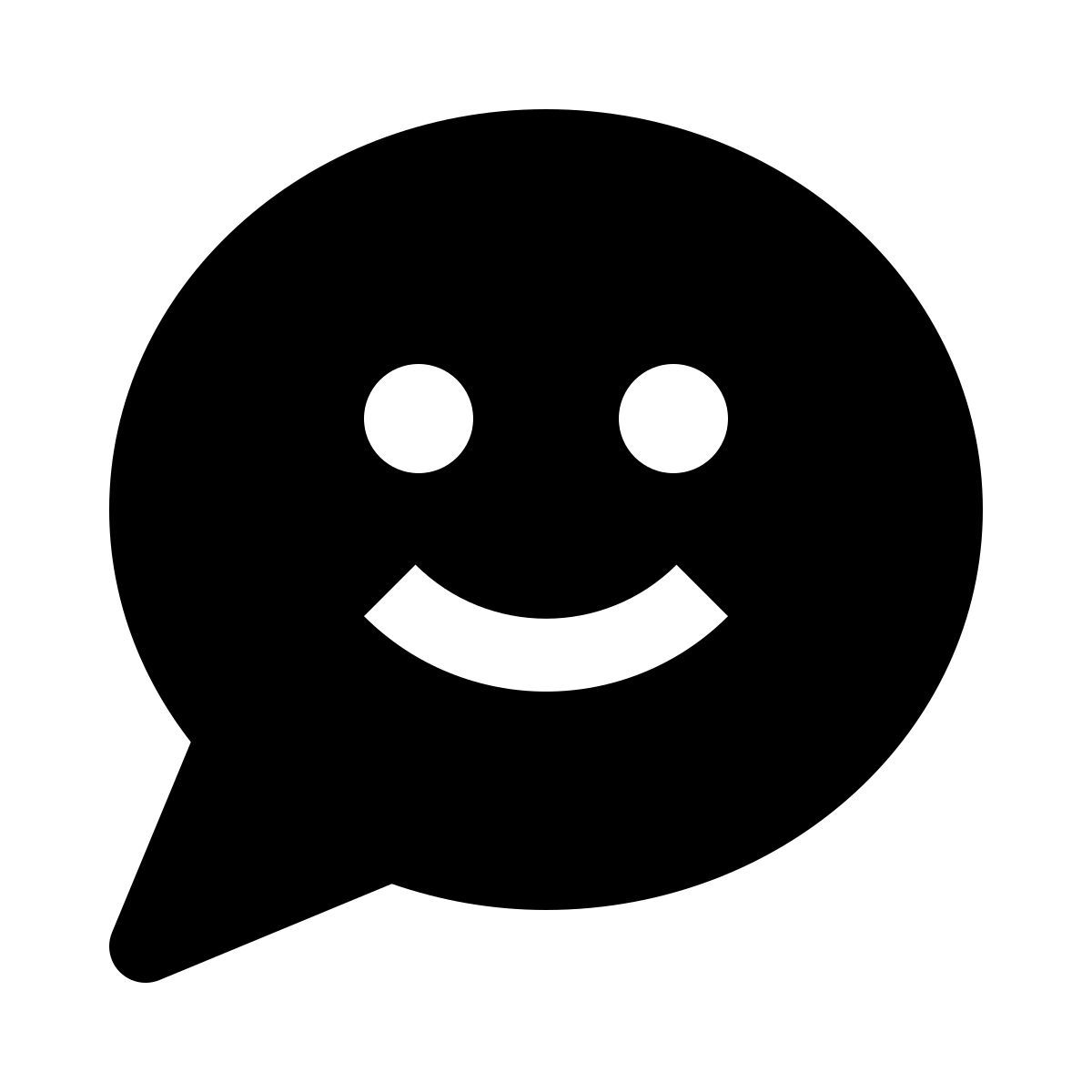chat bubble icon
