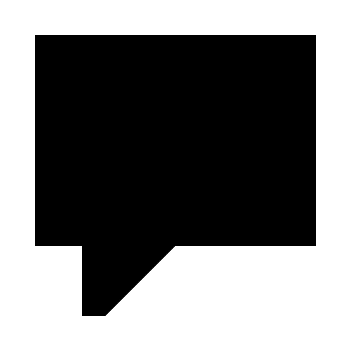 chat bubble icon