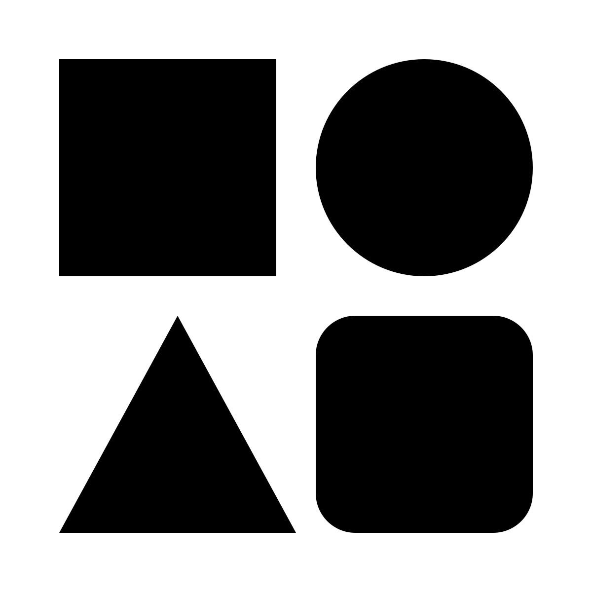 figuras geométricas icon