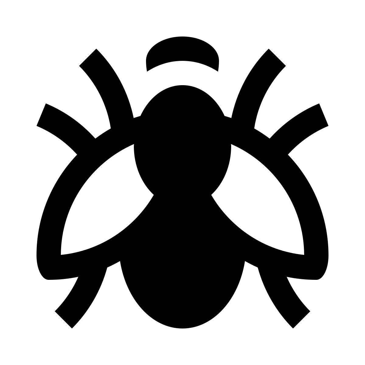 외부 집파리 동물 기본 고체 edtgraphics icon