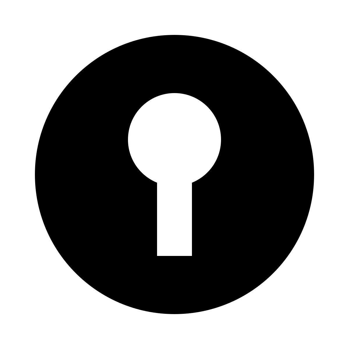 keyhole icon