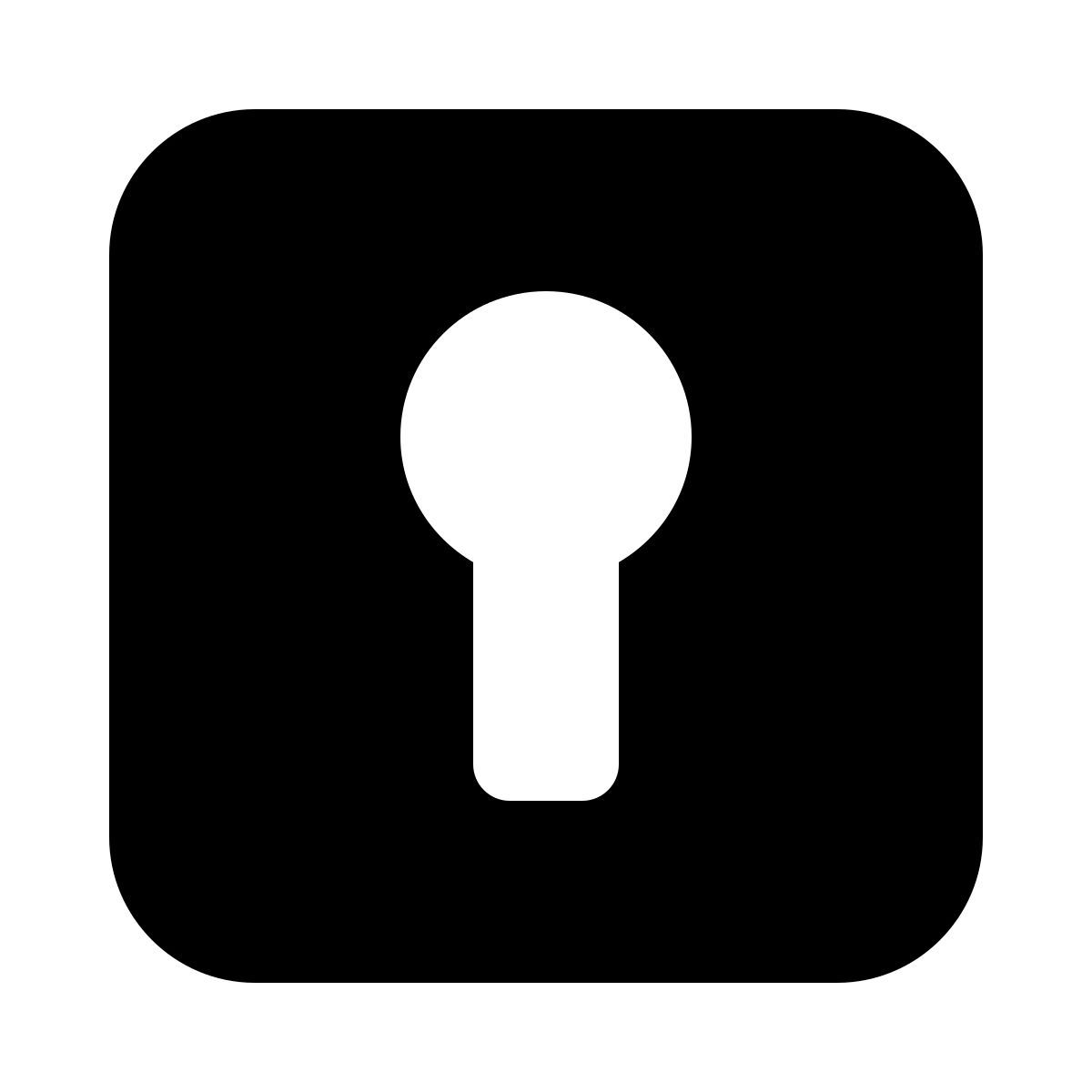 keyhole icon
