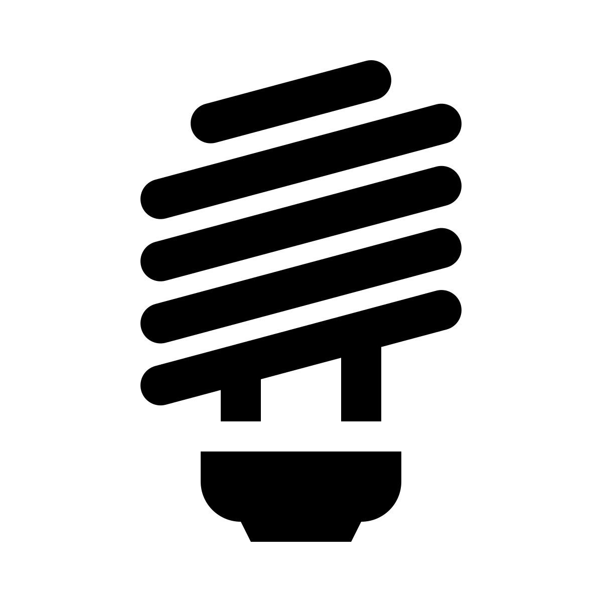 led lamp icon