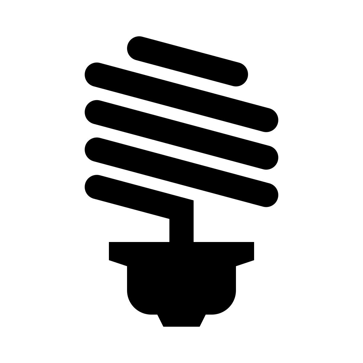 led lamp icon