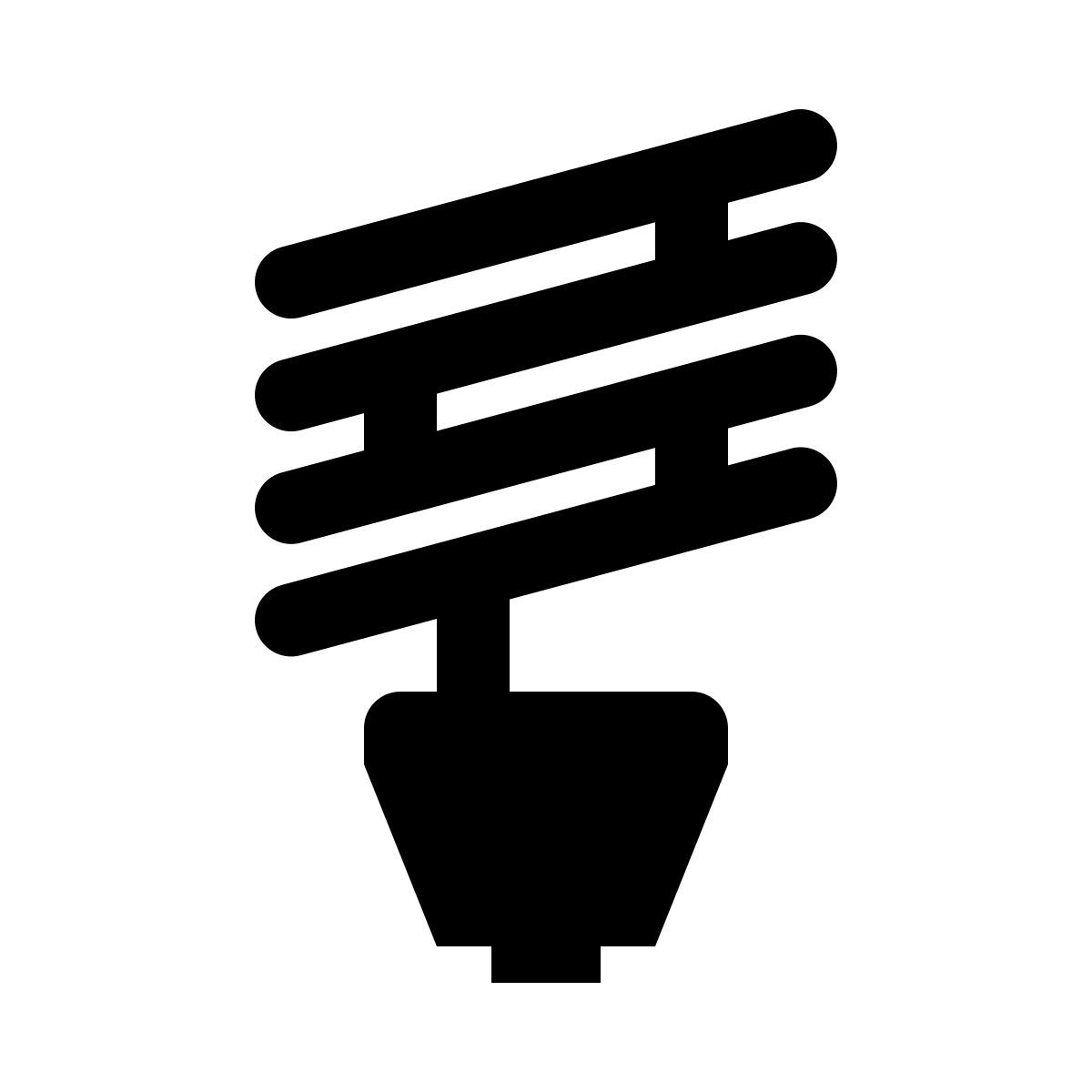 led lamp icon