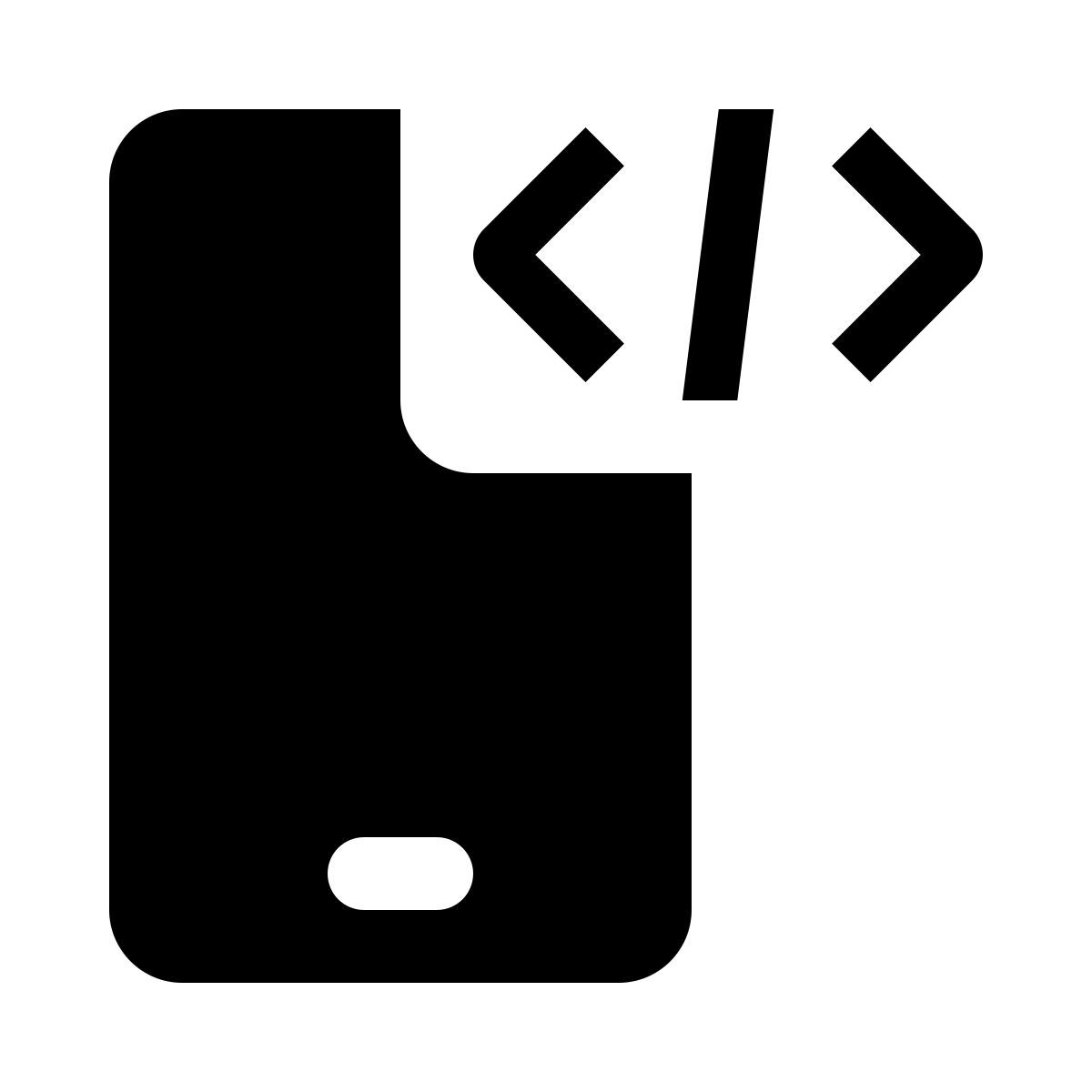 모바일 코딩 icon