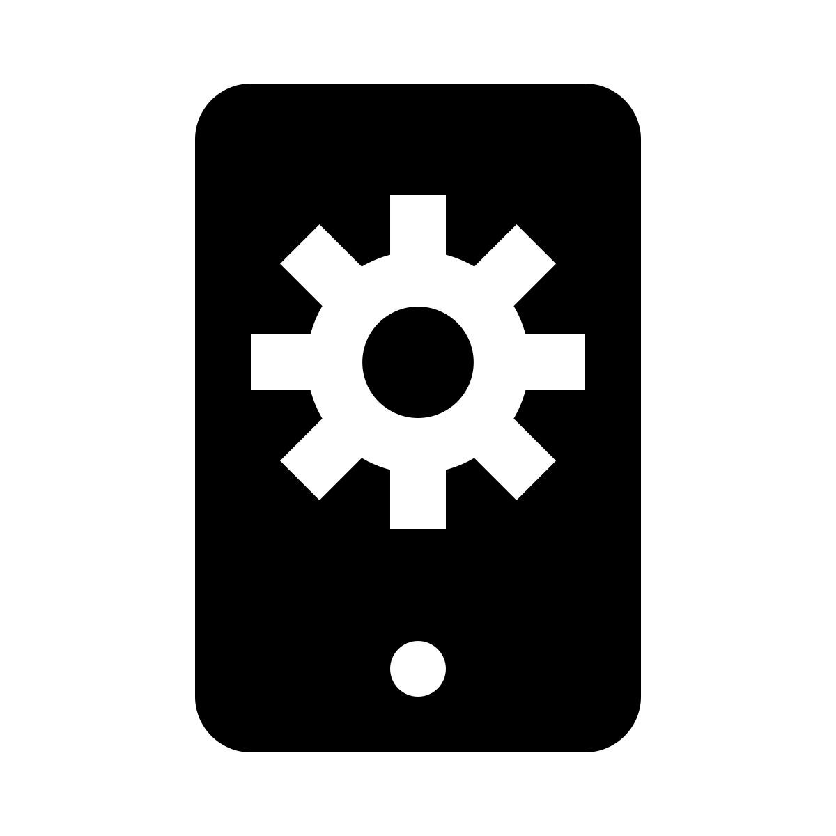 impostazioni mobili icon