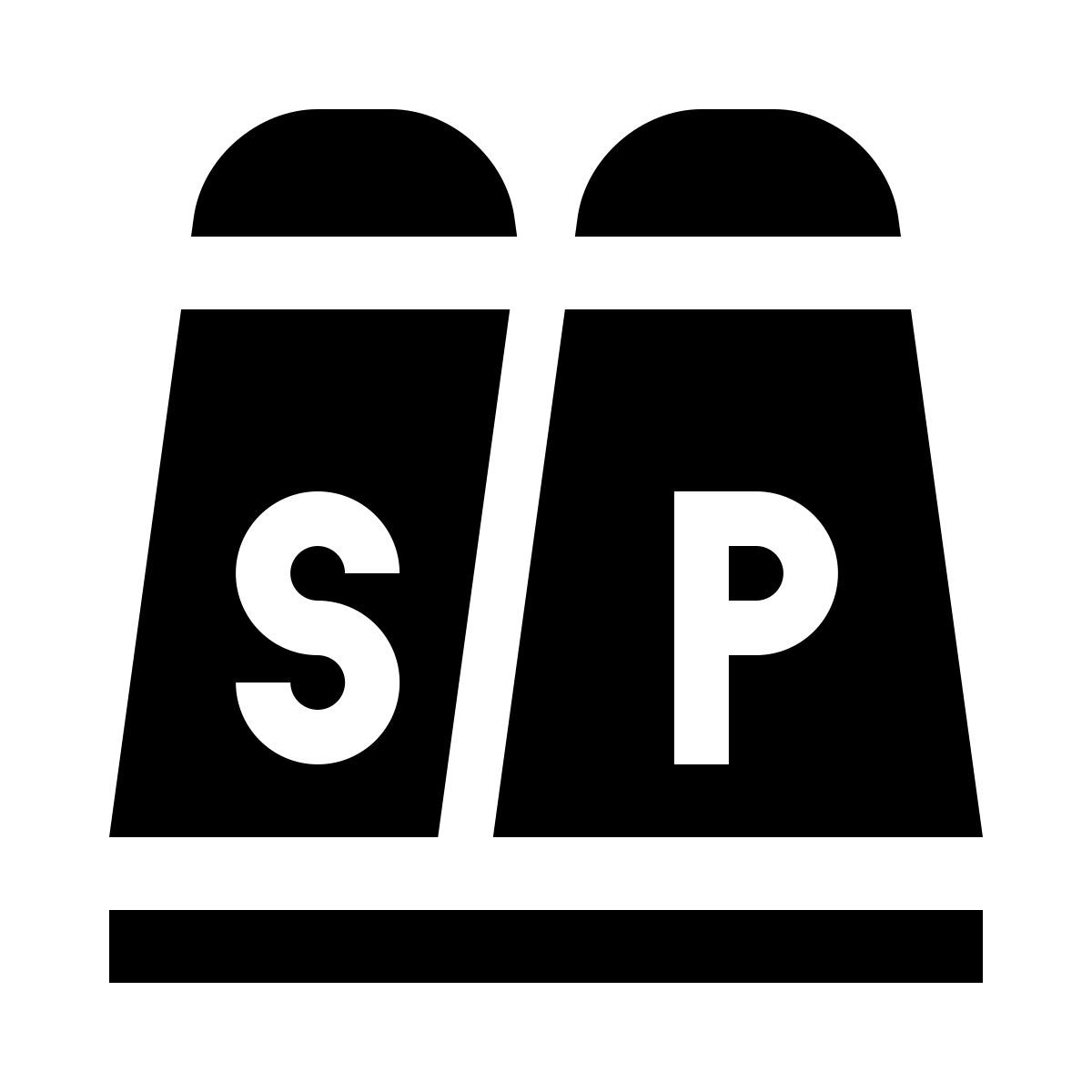 salt and pepper icon