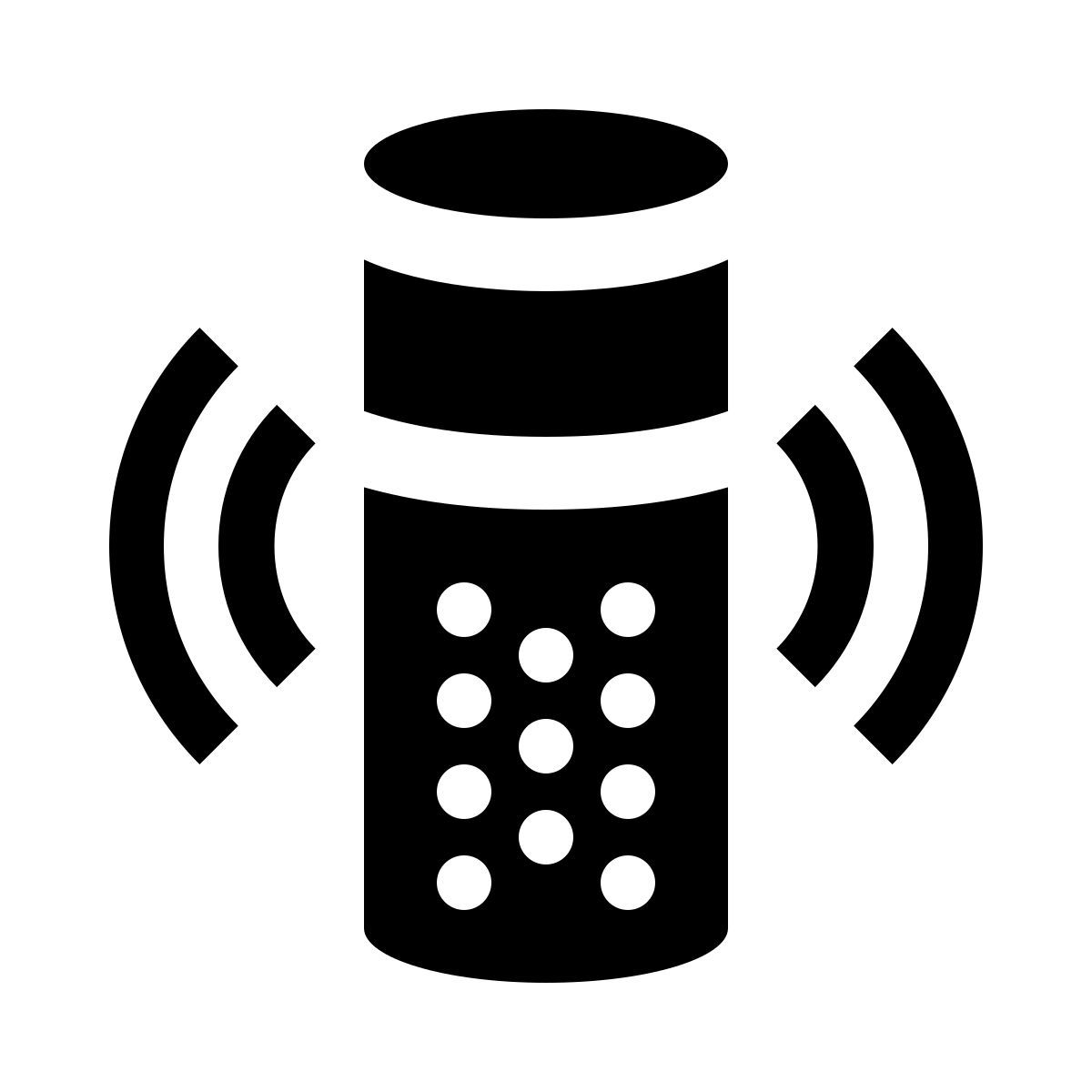 intelligenter lautsprecher icon