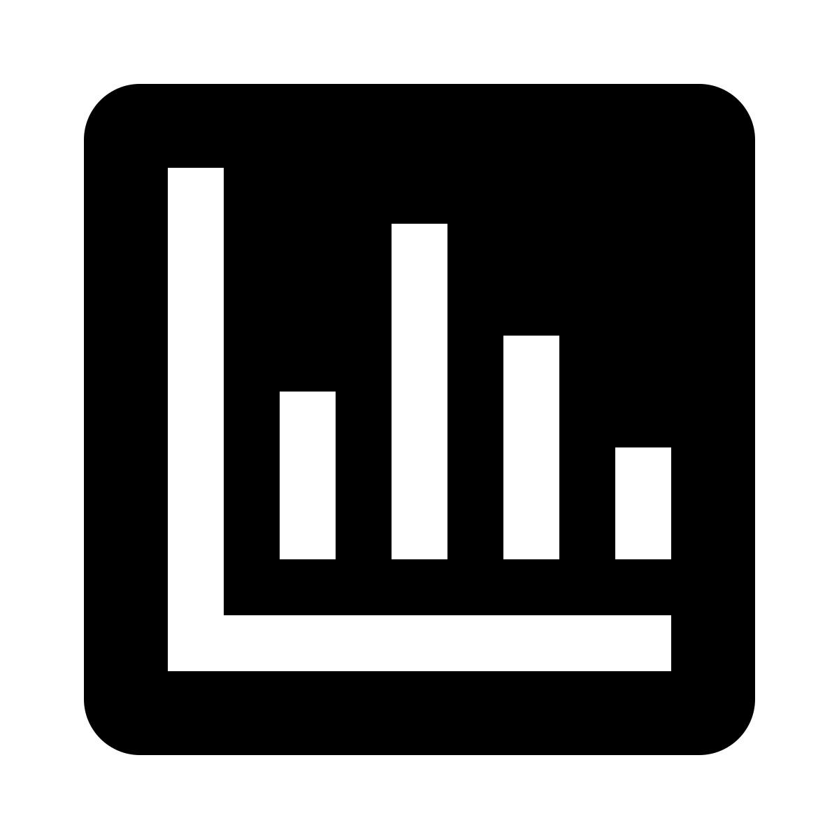 bar chart icon