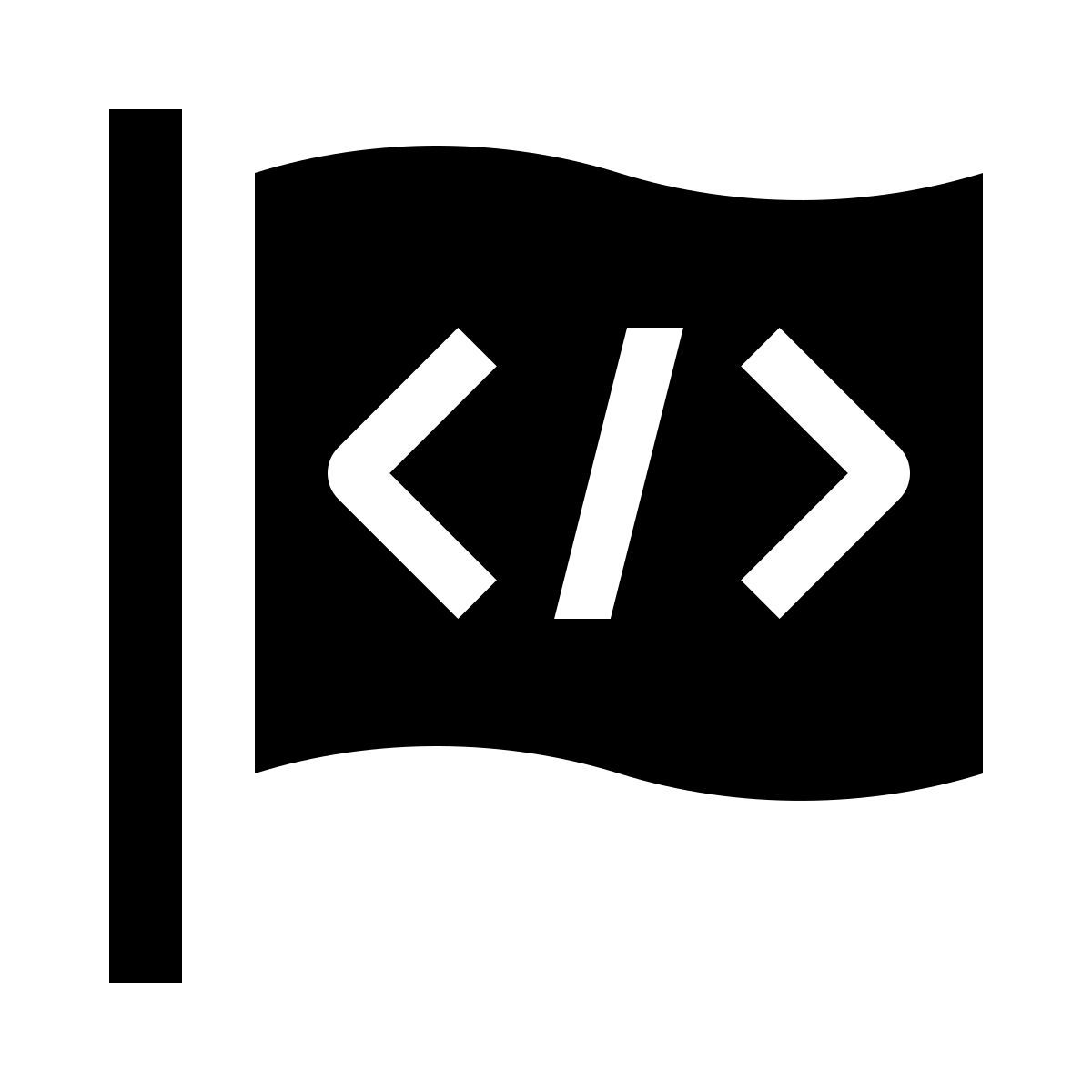 code flag icon