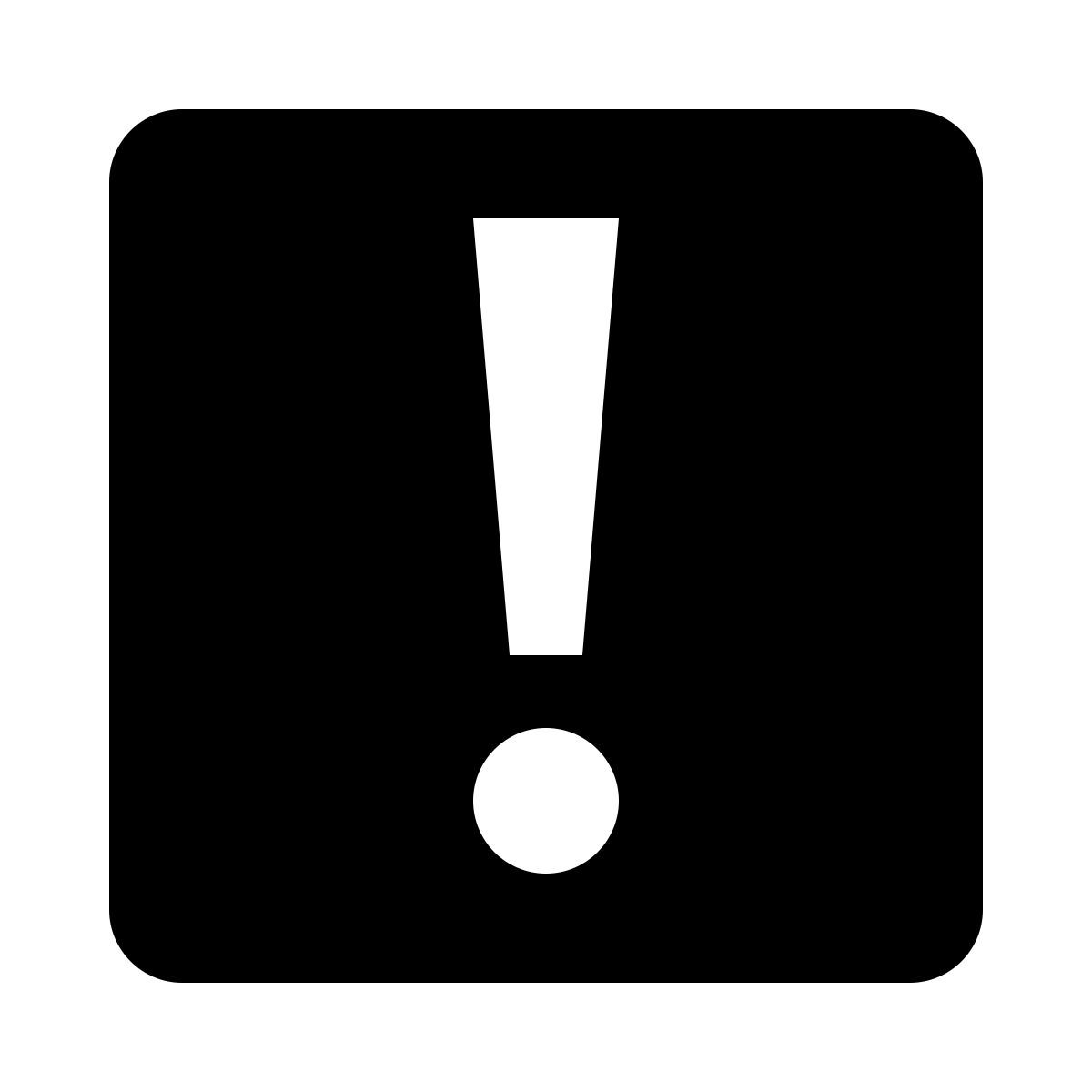 attention icon