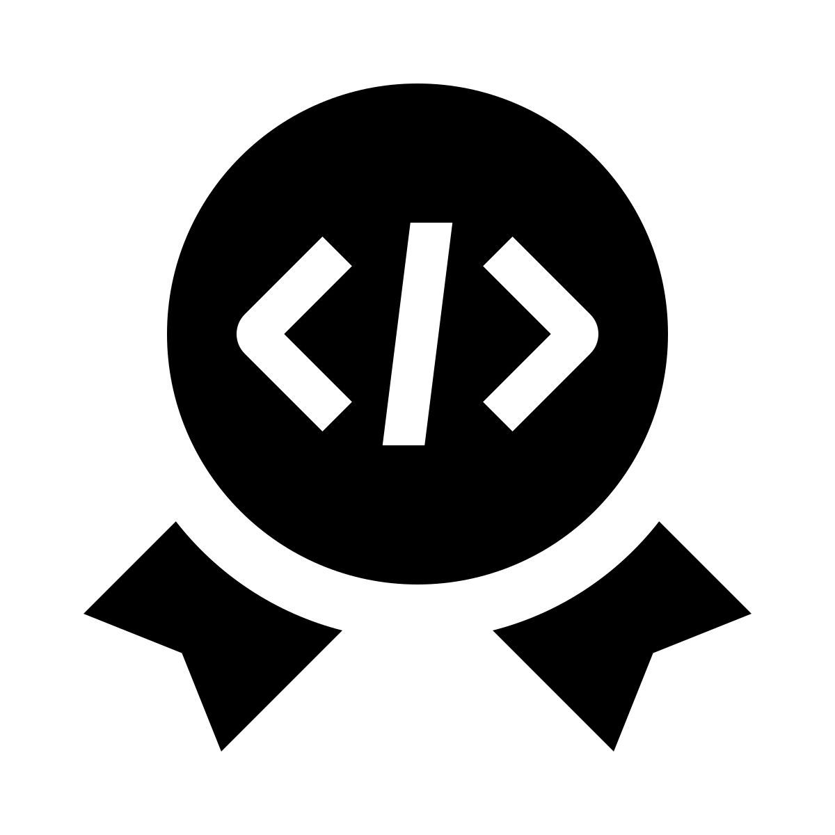 code award icon