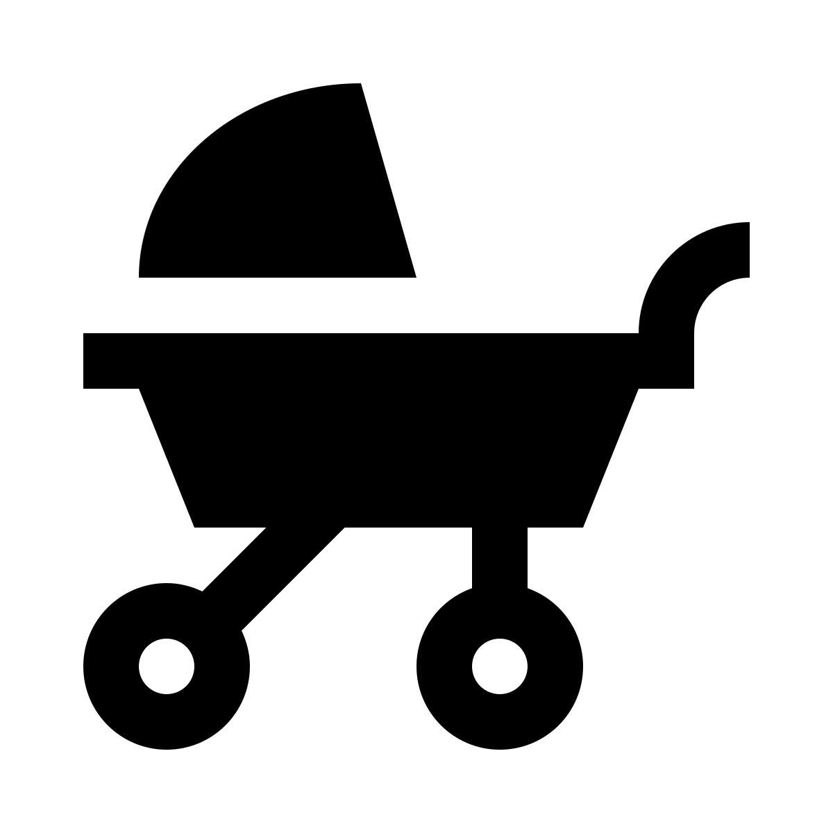 kinderwagen icon