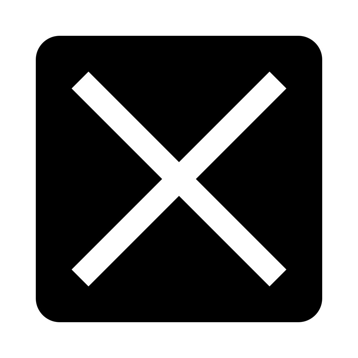 cancel icon
