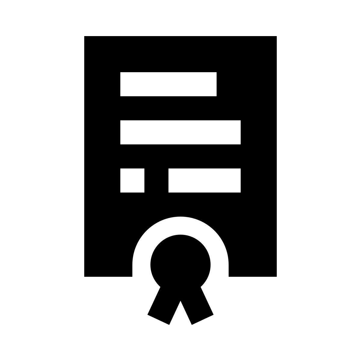 certificate icon