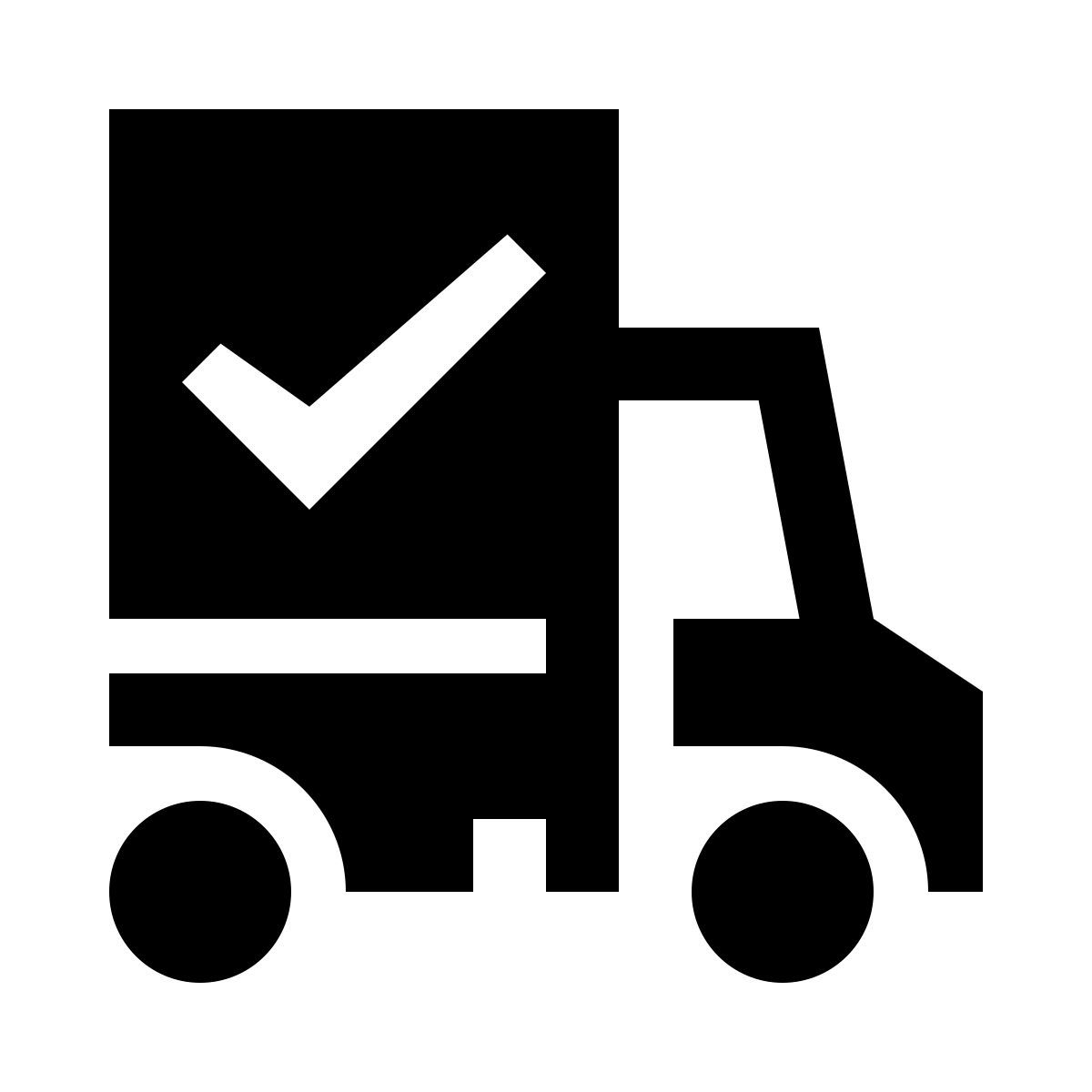 delivery truck icon
