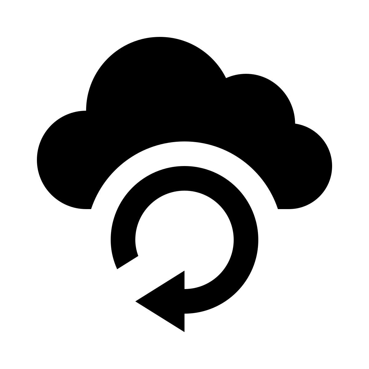 reload cloud icon