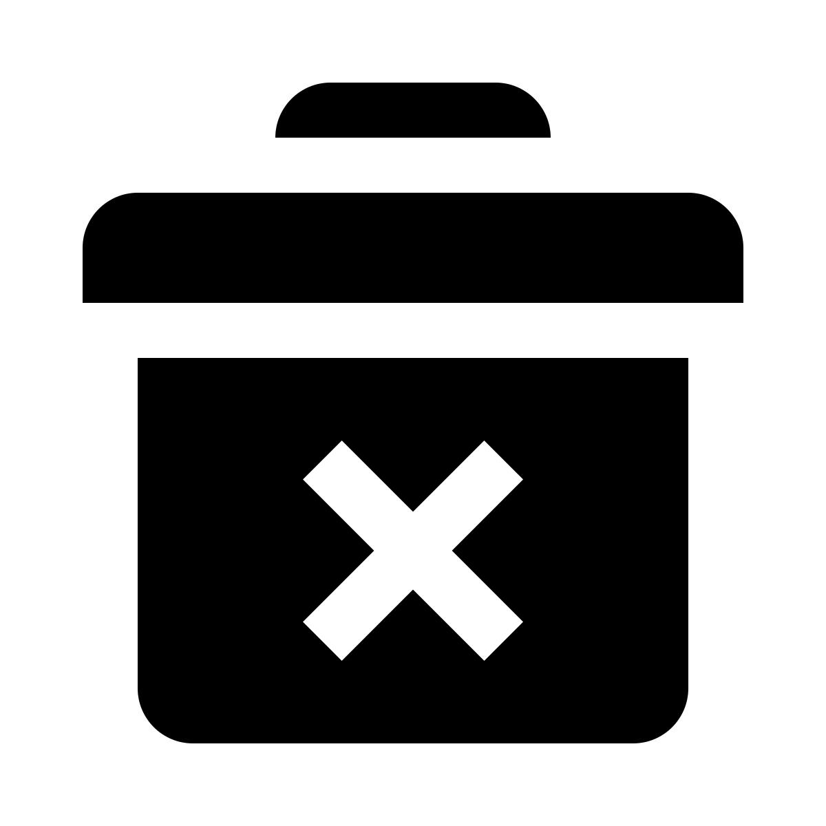 trash bin icon