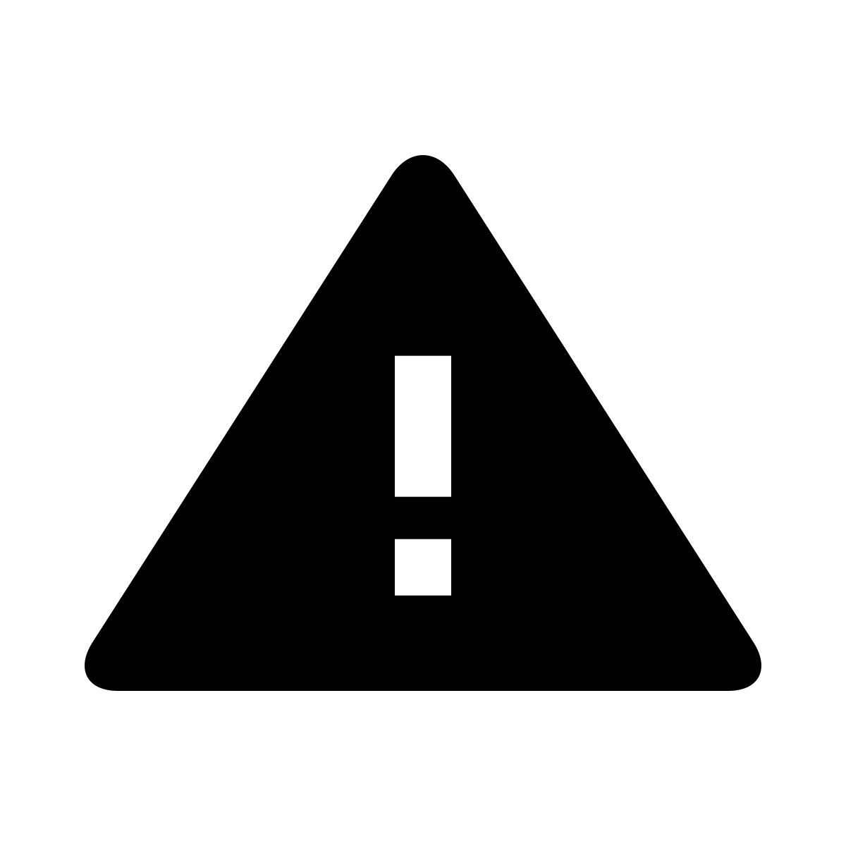 warning icon