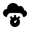 external stopwatch-cloud-technologies-edtim-solid-edtim icon