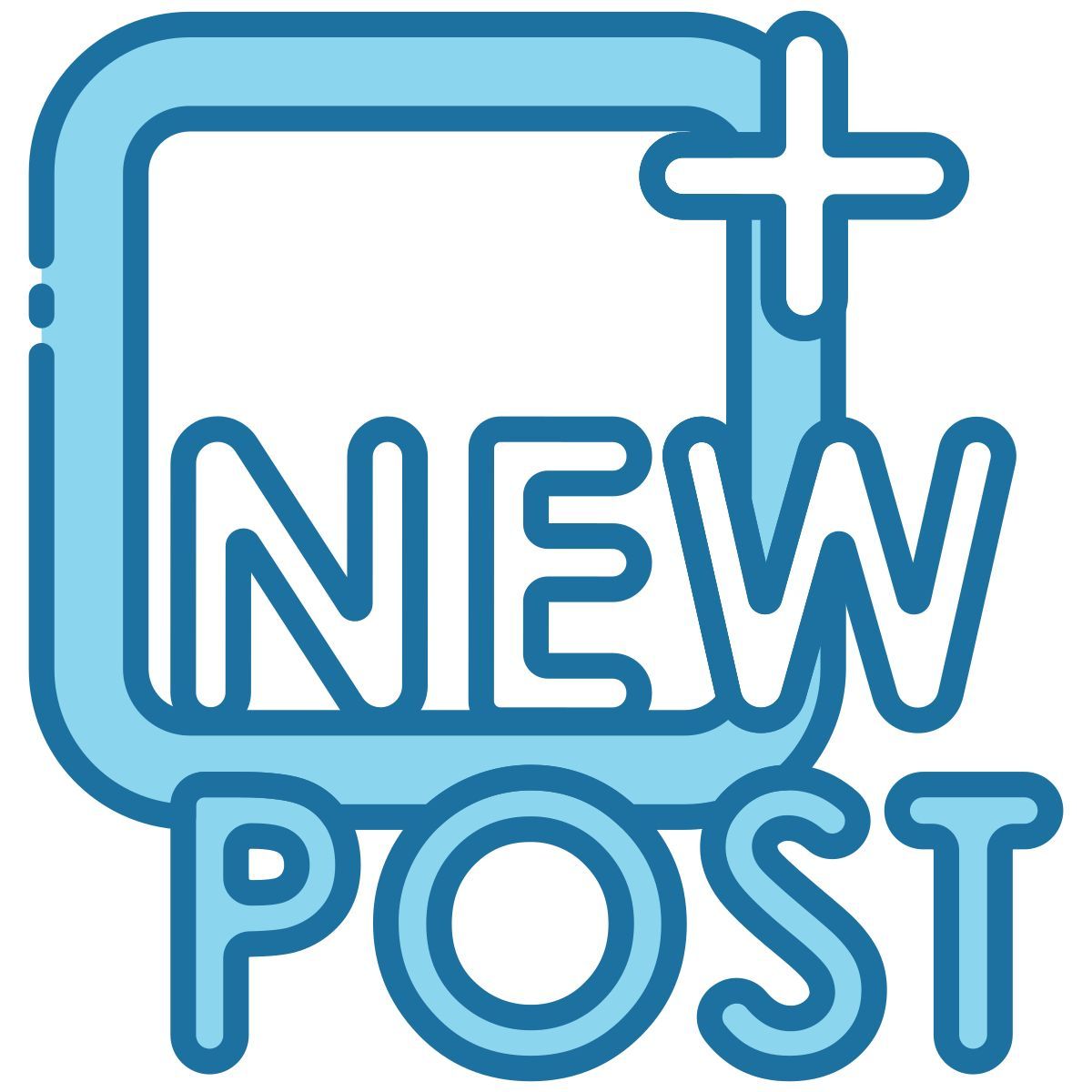 azul/3.nueva publicación icon