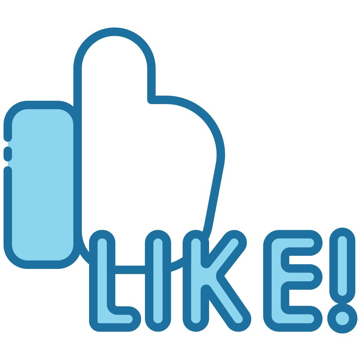 azul/5.me gusta icon