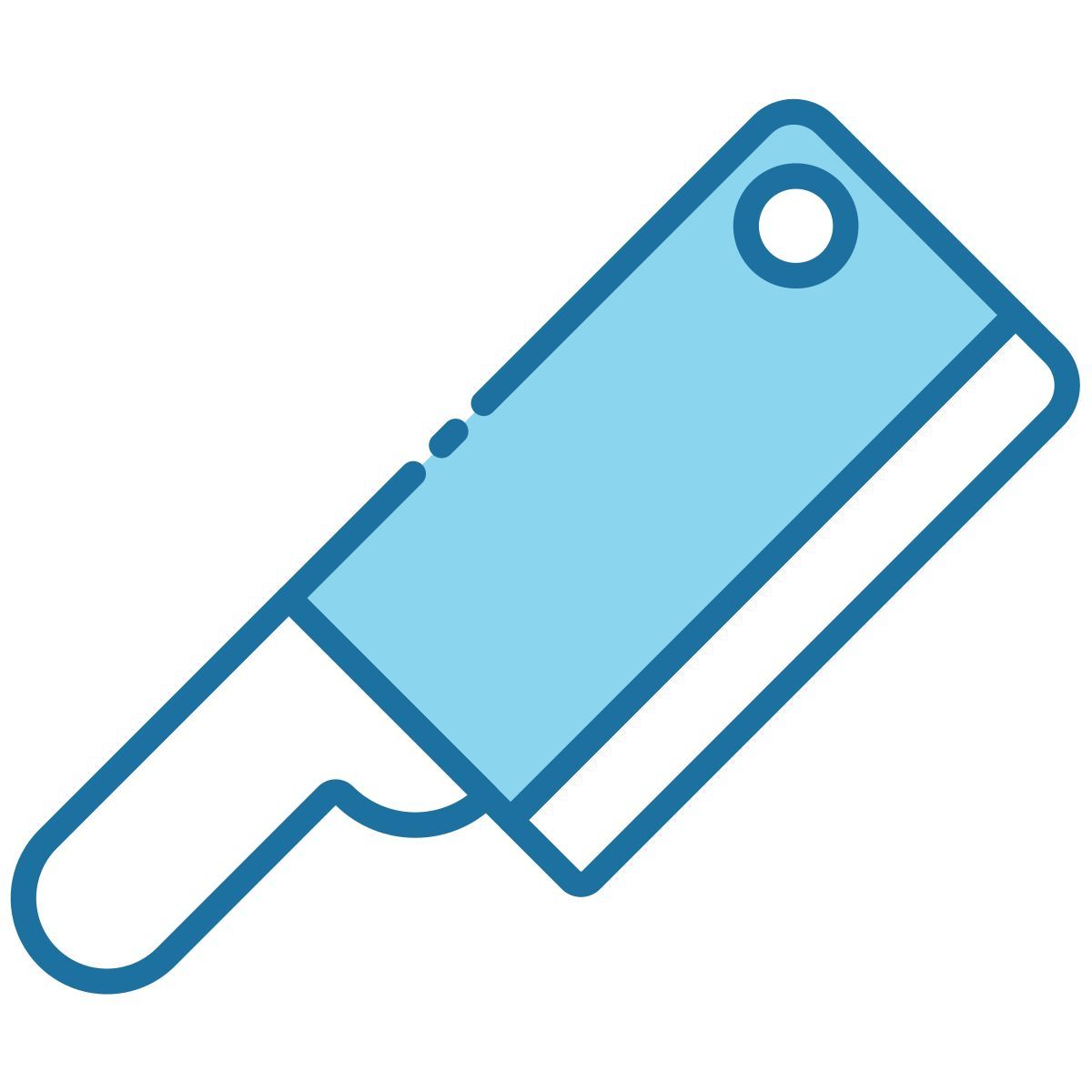 cuchilla de carnicero icon