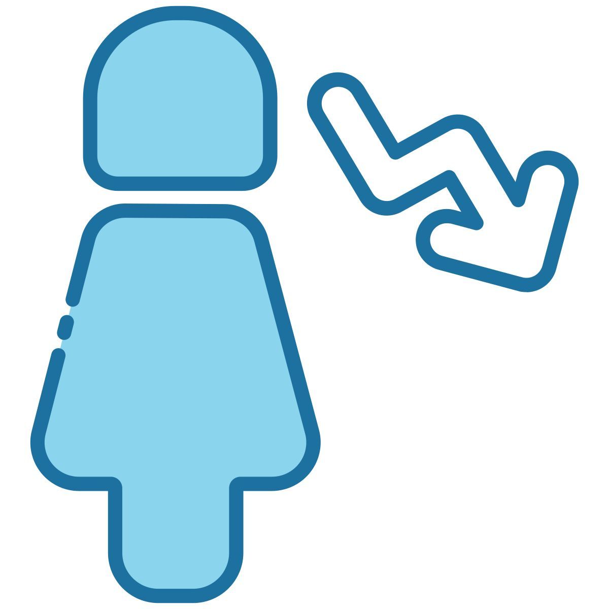 downtrend icon
