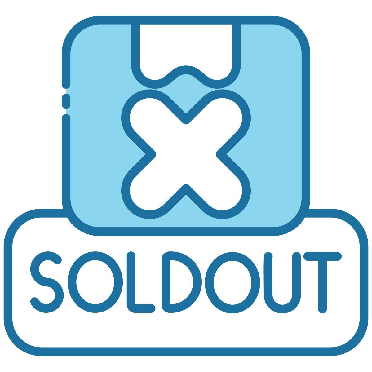 sold out icon