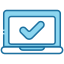 external approved-approved-and-rejected-bearicons-blue-bearicons-1 icon