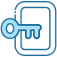 external unlock-call-to-action-bearicons-blue-bearicons-1 icon