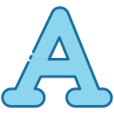 external Alpha-greek-alphabet-bearicons-blue-bearicons-2 icon