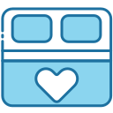 external Bed-valentine-love-bearicons-blue-bearicons icon