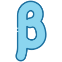 external Beta-greek-alphabet-bearicons-blue-bearicons-2 icon