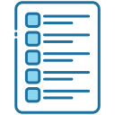 external Bullet-List-reminder-and-to-do-bearicons-blue-bearicons-2 icon