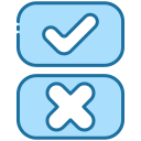 external Buttons-yes-or-no-bearicons-blue-bearicons icon