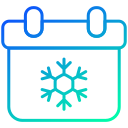 external Calendar-winter-holidays-bearicons-blue-bearicons-4 icon