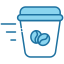 external Coffee-food-delivery-bearicons-blue-bearicons icon