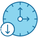 external Down-Time-time-and-date-bearicons-blue-bearicons icon