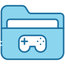 external Game-folder-bearicons-blue-bearicons icon