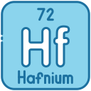 external Hafnium-periodic-table-bearicons-blue-bearicons icon