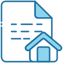 external Home-file-and-document-bearicons-blue-bearicons icon