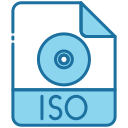 external ISO-file-extension-bearicons-blue-bearicons icon