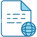 external Internet-file-and-document-bearicons-blue-bearicons icon