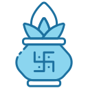 external Kumbh-Kalash-diwali-bearicons-blue-bearicons icon